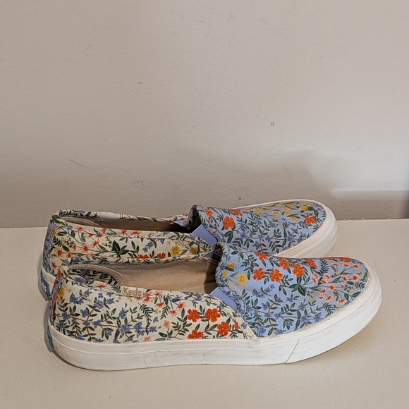 Keds x Rifle Paper Co. Double Decker Wildwood Rifle Paper Co x Keds Woman's 8 - Picture 4 of 14